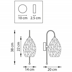 Бра Lightstar Erbareo 799614