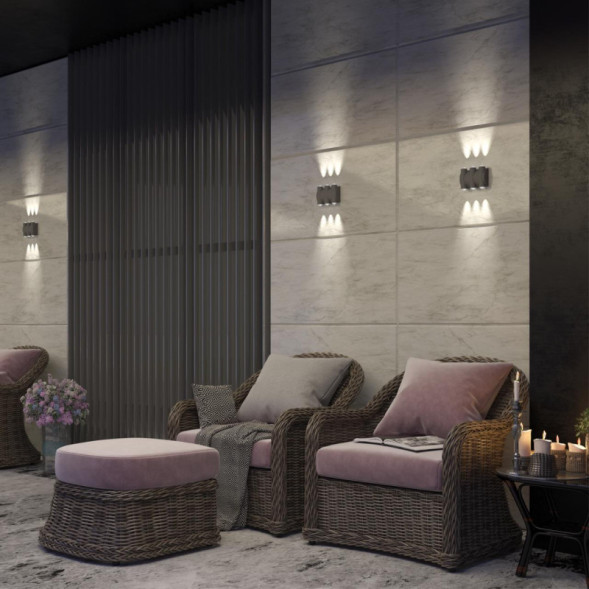 Уличный настенный светильник Novotech Calle 358567