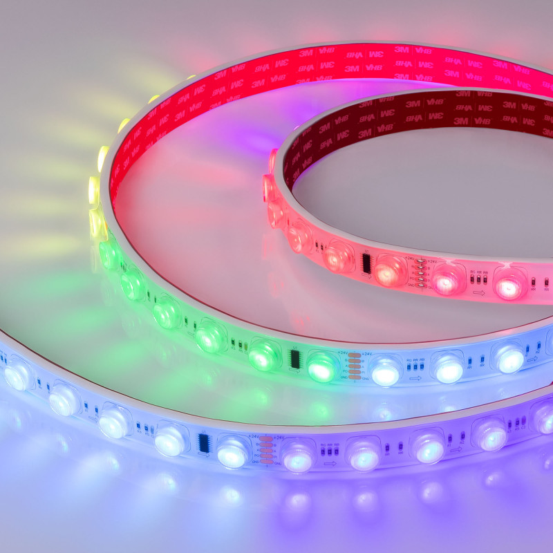 Лента Arlight DMX-FLT-PS-S36-23mm 038297 100W 24V 360lm RGB IP67