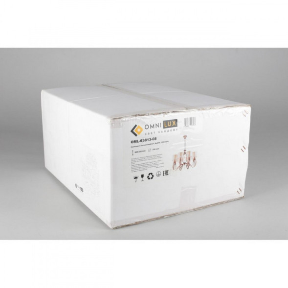 Подвесная люстра Omnilux Omnilux 638 OML-63813-08