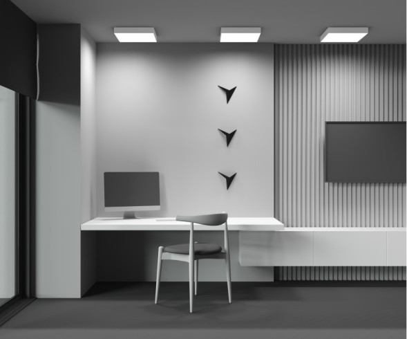 Потолочный светильник Maytoni Technical Zon C032CL-45W4K-SQ-W