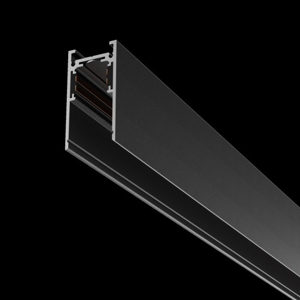 Накладной магнитный шинопровод Maytoni Technical Magnetic track system Exility черный TRX034-411B