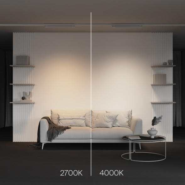 Светодиодный трековый светильник Maytoni Technical BASIS TR196-3-20W2.7K-W