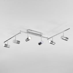 Спот Eurosvet Mini Topper 20086/6 LED хром/черный жемчуг