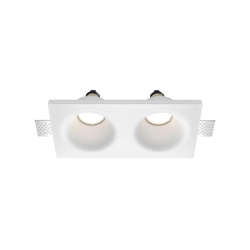 Встраиваемый точечный светильник Maytoni Technical Gyps Modern DL002-DW-02-W