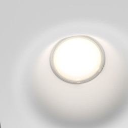 Встраиваемый точечный светильник Maytoni Technical Gyps Modern DL002-DW-02-W