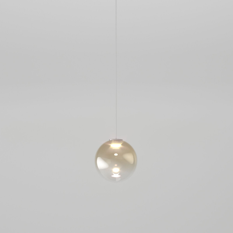 Подвесной светильник Eurosvet Wonder 50234/1 LED янтарный