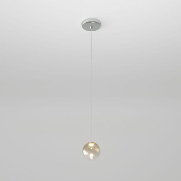 Подвесной светильник Eurosvet Wonder 50234/1 LED янтарный