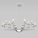 Подвесная люстра Eurosvet CARISO 60150/18 хром