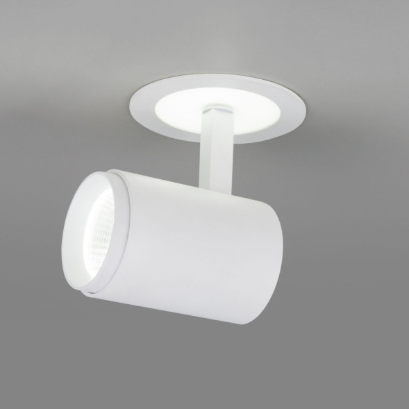 Встраиваемый точечный светильник Elektrostandard DSR002 9W 6500K белый матовый