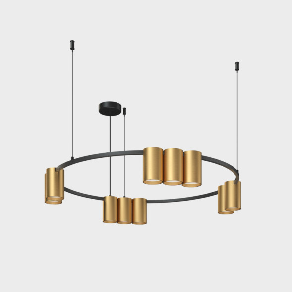 Подвесной светильник Denkirs Orbit DK4065-BK+SG