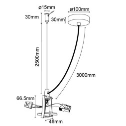 Подвес Mantra HANOK 7558