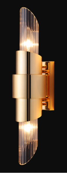 Бра Crystal Lux Justo JUSTO AP2 GOLD