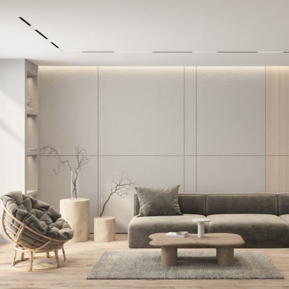 Светодиодный трековый светильник Denkirs DK8114-BK SIMPLE LINEAR