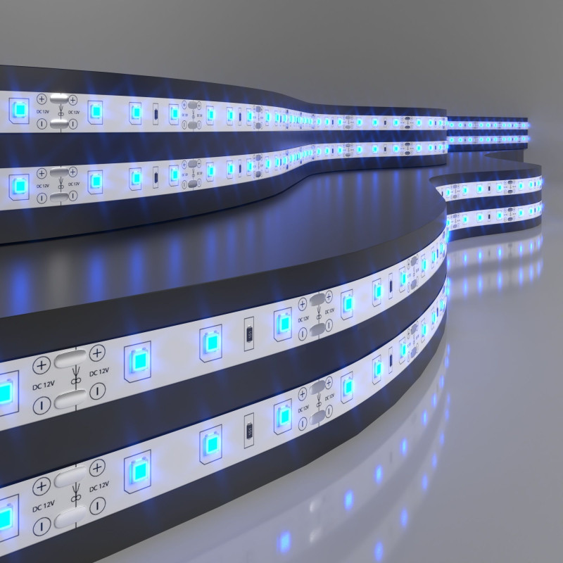 Лента Elektrostandard Лента светодиодная 60Led 4,8W IP20 синий (2835 12V 0W 12V синий IP20
