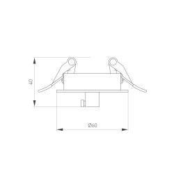 База встраиваемая Arlight SPX-CANOPY 046007