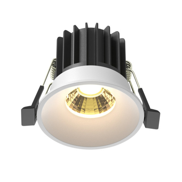 Встраиваемый светильник Maytoni Technical DL058-7W2.7K-W ROUND