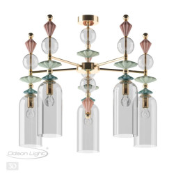 Люстра на штанге Odeon Light BIZET 4855/5C