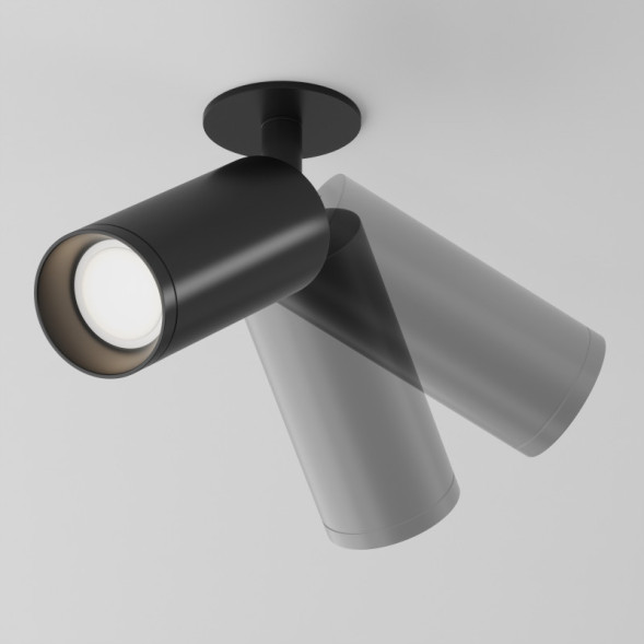 Встраиваемый точечный светильник Maytoni Technical FOCUS C018CL-01B