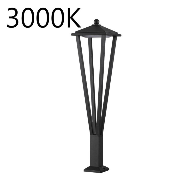 Садово-парковый светильник Odeon Light BEARITZ 6655/12GL3
