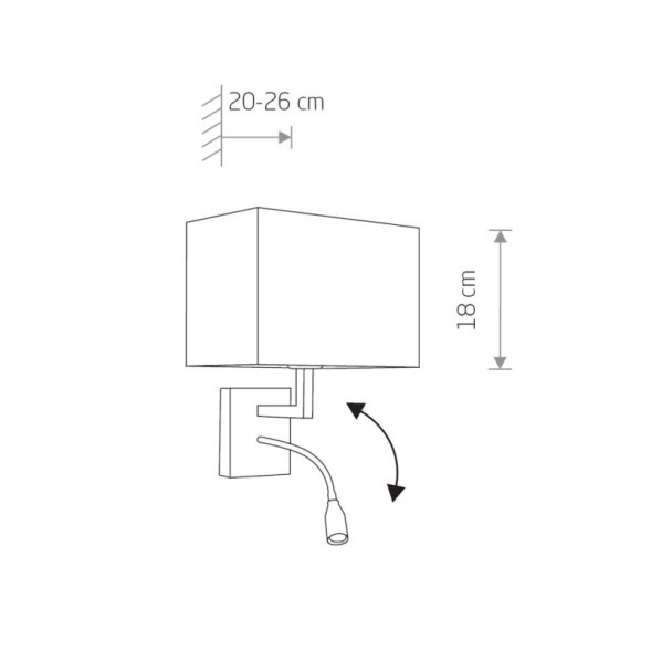 Бра Nowodvorski HOTEL 6800
