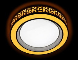 Потолочный светильник Ambrella Light Desing F210 WH 96W D520