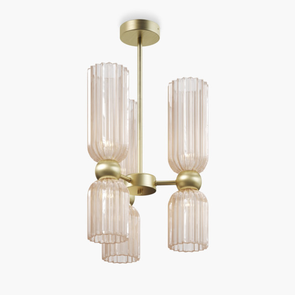 Люстра на штанге Maytoni ANTIC MOD302PL-06CG