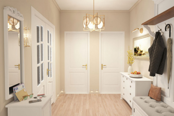 Люстра на штанге Maytoni MARMO MOD099PL-06G