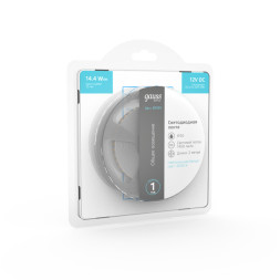 Лента Gauss Basic LED 2835/120 BT081 28.8W 12V 1400lm белый (дневной) IP20