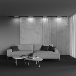 Светодиодный трековый светильник Maytoni Technical BASIS TR000-1-12W3K-B