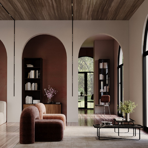 Магнитный трековый светильник Maytoni Technical Points TR174-1-24WTW-M-B