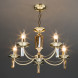 Подвесная люстра Eurosvet VOLARE 60087/5 античная бронза