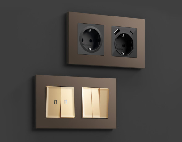 Рамка Ambrella Volt AF250631 ALFA Qubi