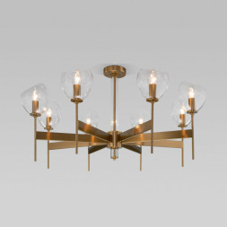 Люстра на штанге Eurosvet Arrista 60130/8 латунь Smart