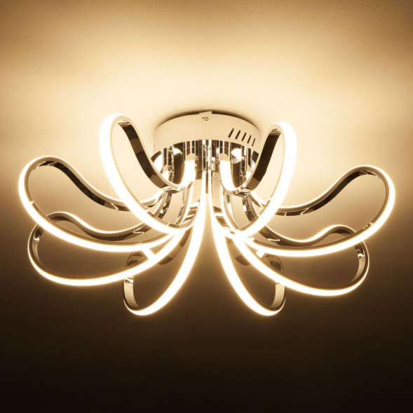 Потолочный светильник Eurosvet Lilium 90079/8 хром