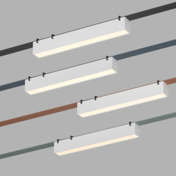 Светодиодный трековый светильник Denkirs BELTY LINEAR DK5574-WH