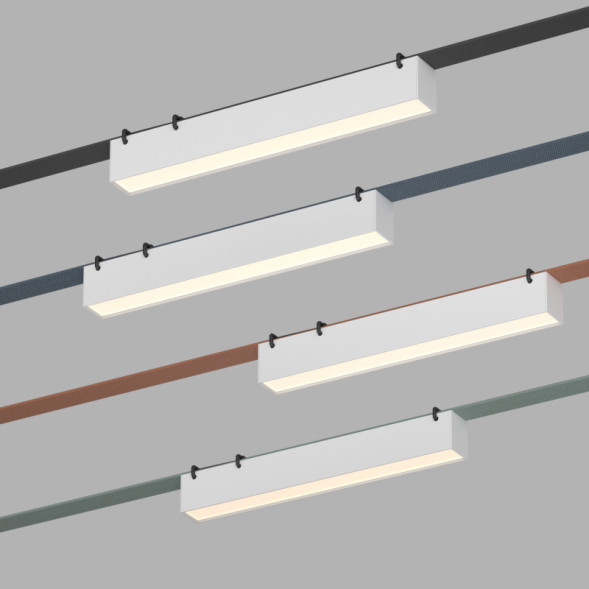 Светодиодный трековый светильник Denkirs BELTY LINEAR DK5574-WH