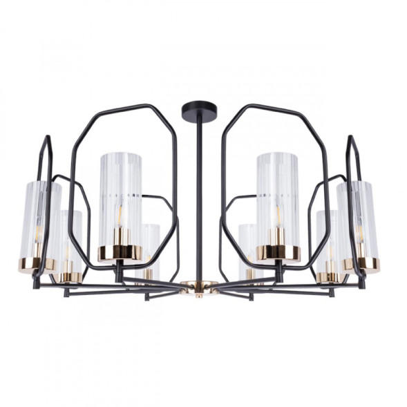 Люстра на штанге ARTE Lamp CELAENO A7004PL-8BK