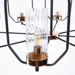Люстра на штанге ARTE Lamp CELAENO A7004PL-8BK