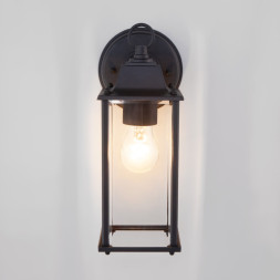 Уличный настенный светильник Elektrostandard 1008D BRICK черный