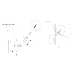 Детское бра ImperiumLoft Matisse 191911-26