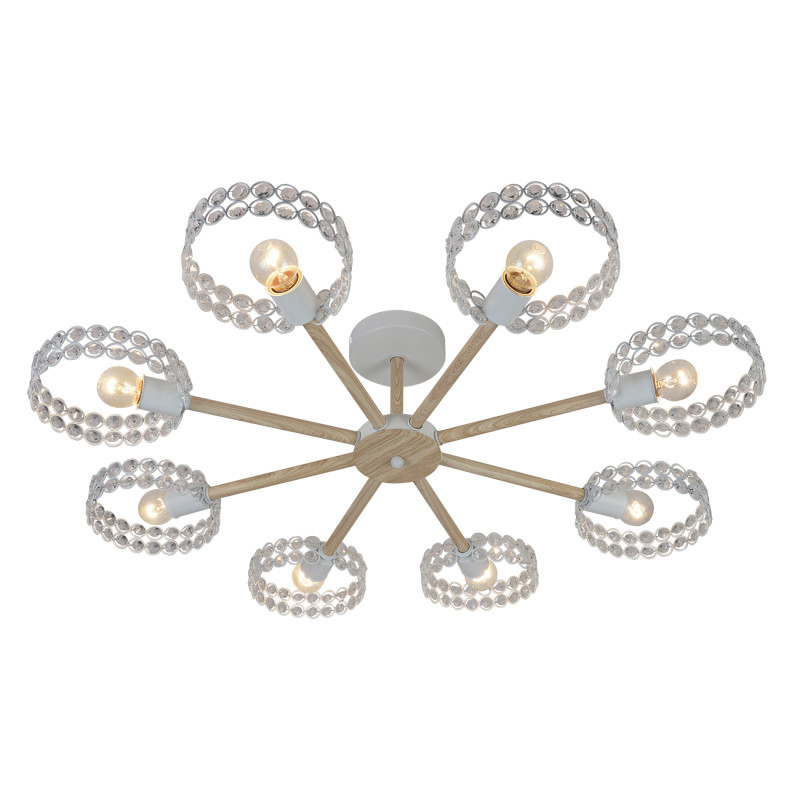 Люстра на штанге Escada BANJO 679/8P White
