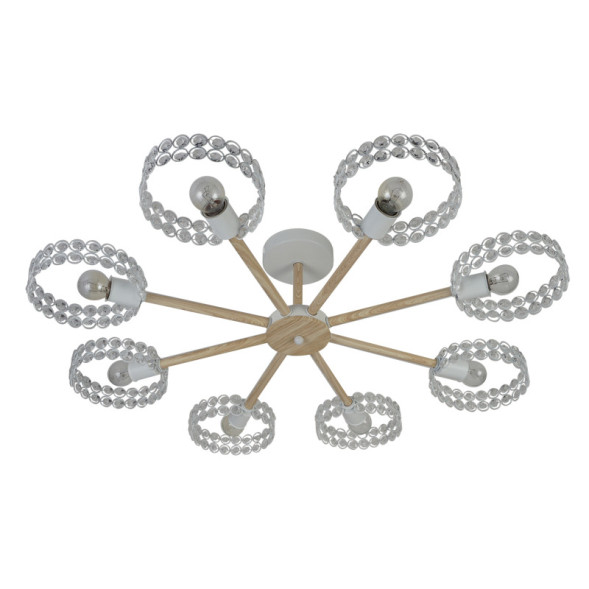 Люстра на штанге Escada BANJO 679/8P White