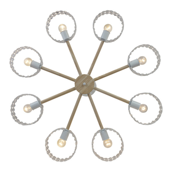 Люстра на штанге Escada BANJO 679/8P White