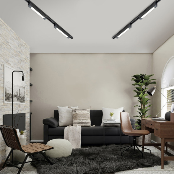 Светодиодный трековый светильник Escada 20001TRU/01LED SBK