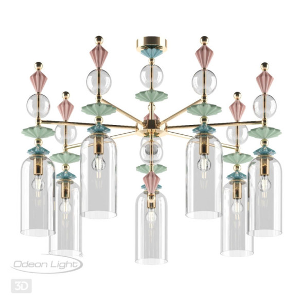 Люстра на штанге Odeon Light BIZET 4855/7C