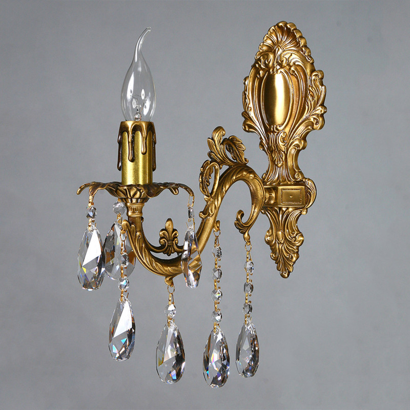 Бра AMBIENTE by BRIZZI GRANADA 2118/1 AB Tear drop