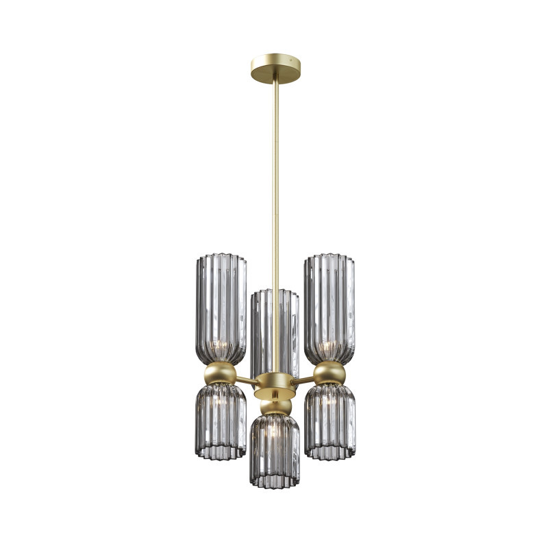 Люстра на штанге Maytoni ANTIC MOD302PL-06GR