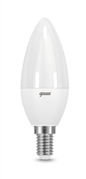 Светодиодная лампа Gauss Candle 103101210 9.5W 220V 950lm E14 белый (дневной)
