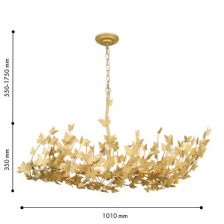 Подвесная люстра 4735-12P Favourite Aurelius